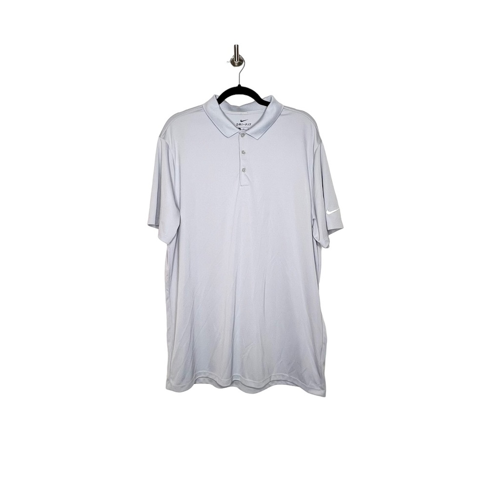 Nike Men’s Dri-Fit Polo Shirt Grey Size XL - Picture 3 of 7